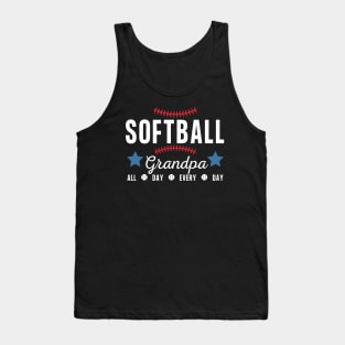 Softball Grandpa - all day every day Tank Top